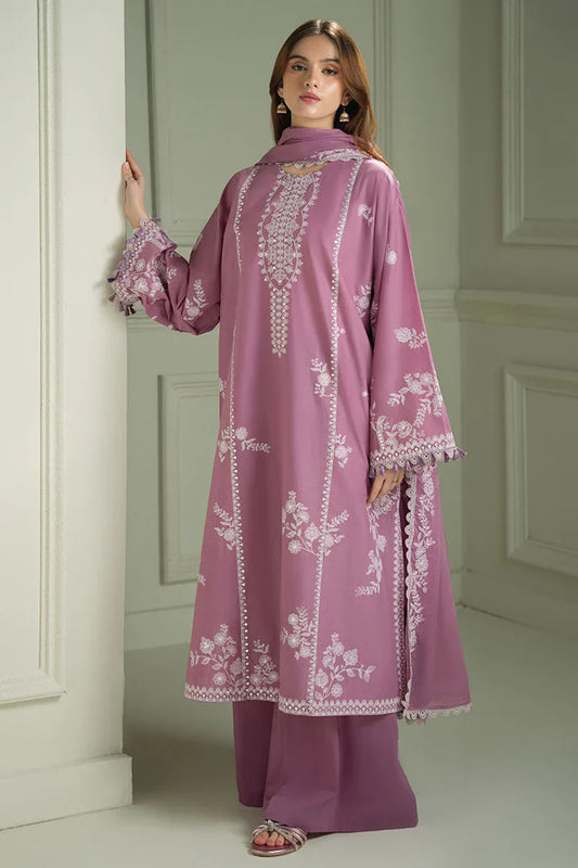 Cross Stitch 3PC Lawn Embroidered Suit | RCB-4501