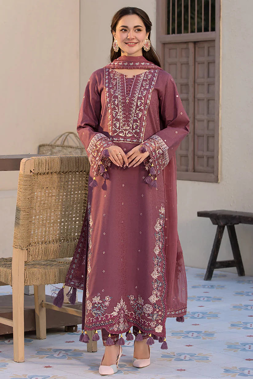 Jade 3PC Lawn Sequence Embroidered Suit | RCB-4619