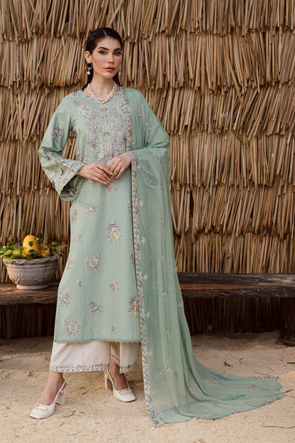 Batik 3PC Lawn Embroidered Suit | RCB-4651