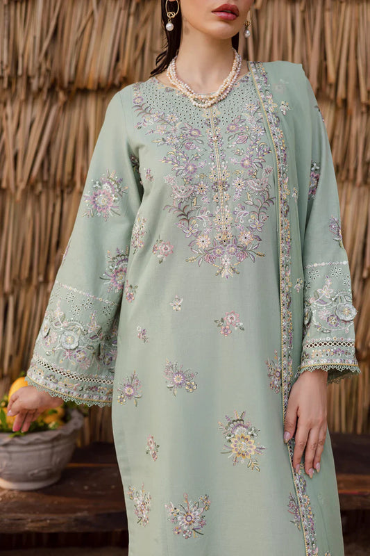 Batik 3PC Lawn Embroidered Suit | RCB-4651