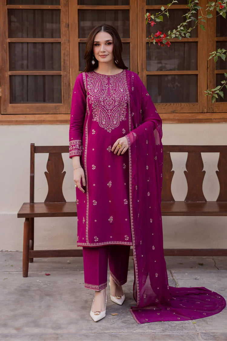 Batik 3PC Lawn Embroidered Suit | RCB-4735