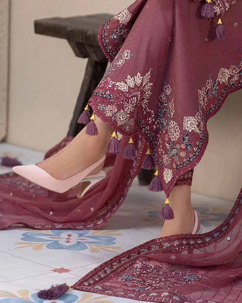 Jade 3PC Lawn Sequence Embroidered Suit | RCB-4619