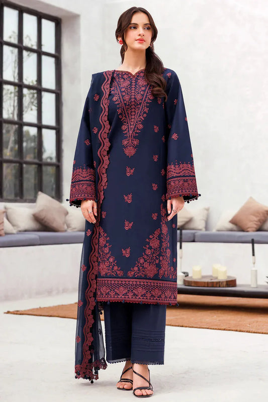 Jazmin 3PC Lawn Airjet Embroidered Suit | RCB-4611