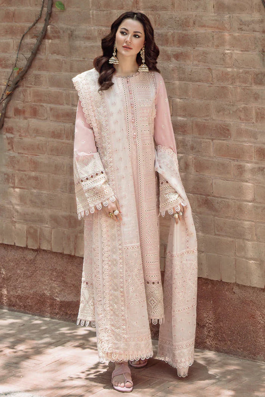Jazmin 3PC Lawn Chikankari Embroidered Suit | RCB-4552