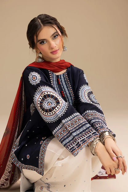 Jazmin 3PC Lawn Embroidered Suit | RCB-4540