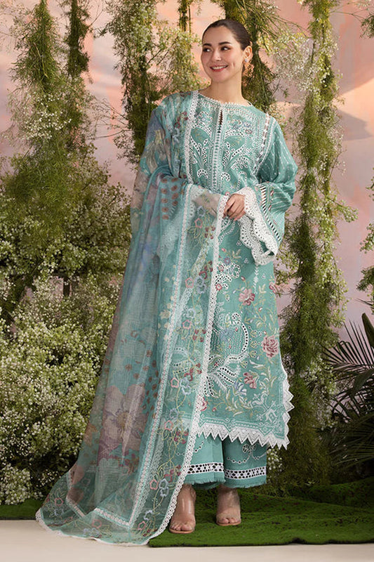 Sobia Nazir 3PC Lawn Chikan Embroidered Suit | RCB-4708
