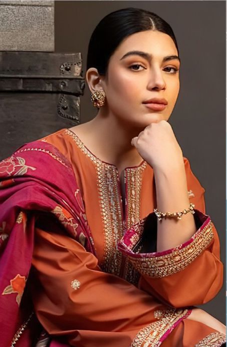 Zara Shah Jahan 3 piece lawn embroidered shirt with chiffon printed dupatta and trouser for women